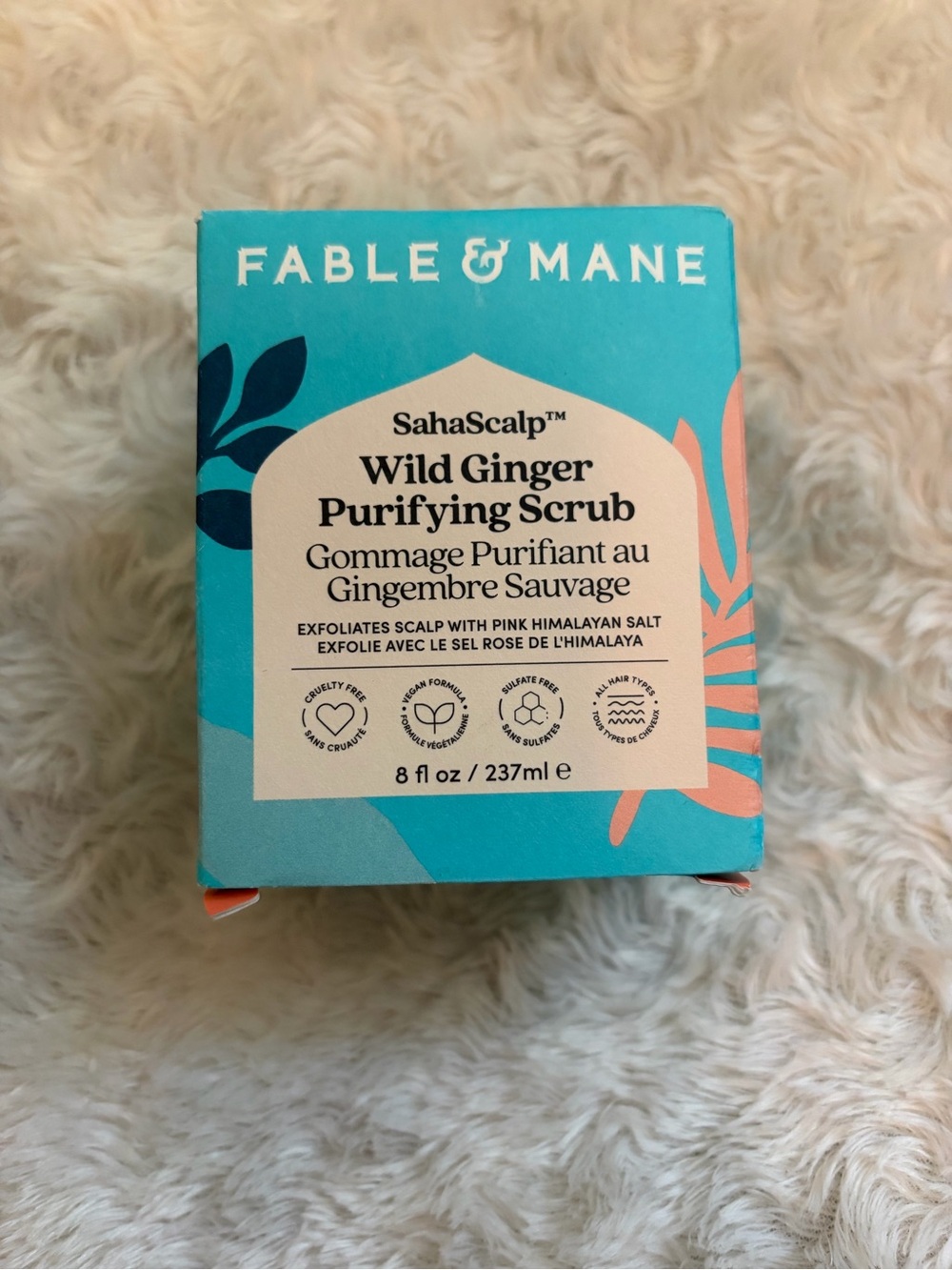 Fable & mane Wild Ginger Purifying Scrub
